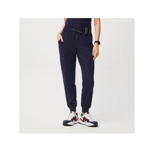 FIGS Navy High Waisted Uman Relaxed - Jogger Scrub